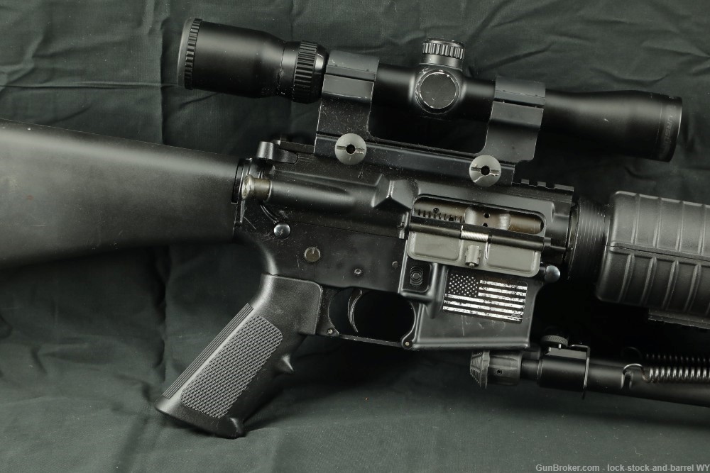 Delaware Machinery AR-15 5.56/.223 16” Rifle AR15 w/ Mag & Scope-img-4