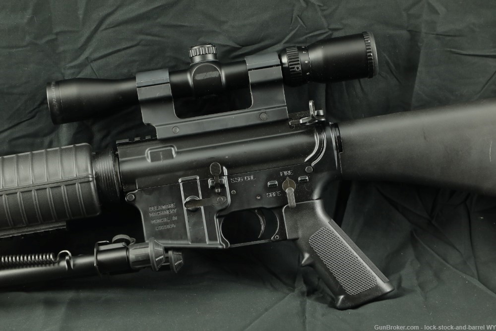 Delaware Machinery AR-15 5.56/.223 16” Rifle AR15 w/ Mag & Scope-img-10