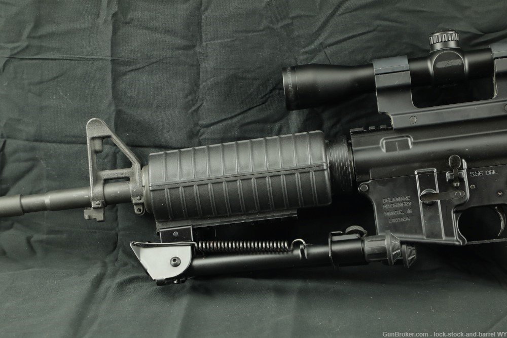 Delaware Machinery AR-15 5.56/.223 16” Rifle AR15 w/ Mag & Scope-img-9