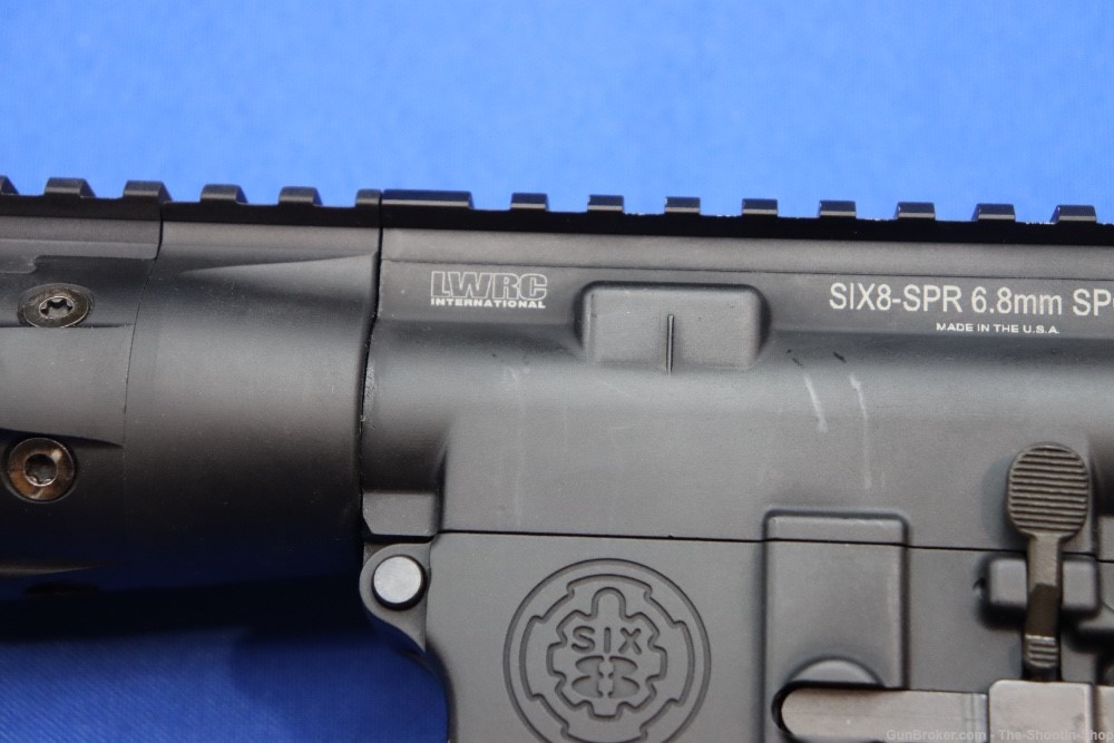 LWRC SIX8 SPR AR15 Rifle 6.8MM SPC II SIX 8 AR HIPERFIRE Trigger SA 6.8SPC -img-28