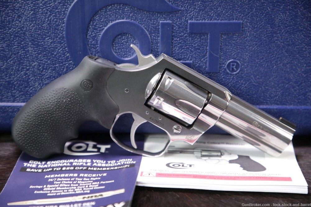 Colt King Cobra KCOBRA-SB3BB 3” Stainless .357 Magnum DA/SA Revolver-img-2