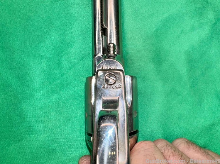 COLT SAA .45/C NICKEL 4 3/4 BARREL 1884 PRODUCTION W FACTORY LETTER-img-6