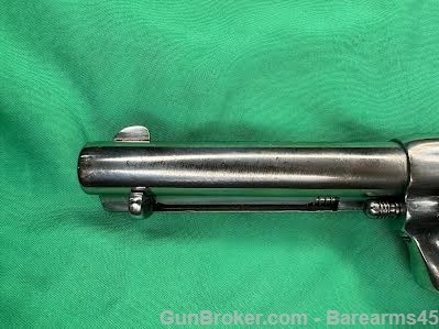 COLT SAA .45/C NICKEL 4 3/4 BARREL 1884 PRODUCTION W FACTORY LETTER-img-19