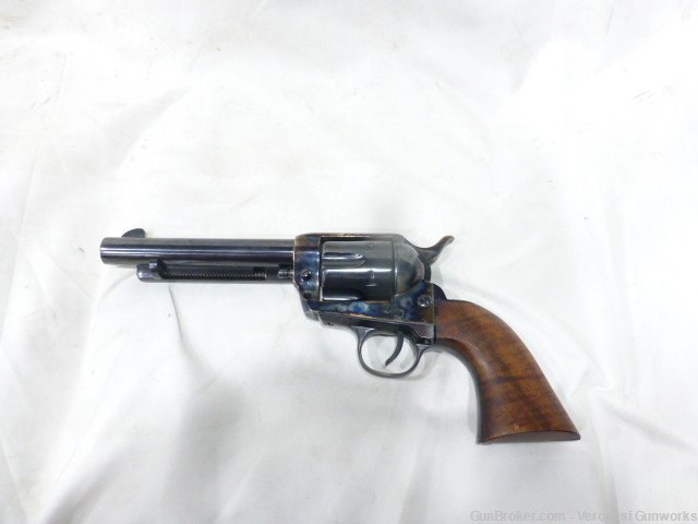 Traditions 1873 Revolver 357 Mag 5.5" Single Action Wood Grips EXCELLENT-img-4