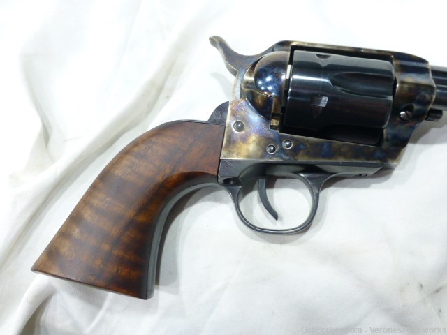 Traditions 1873 Revolver 357 Mag 5.5" Single Action Wood Grips EXCELLENT-img-1