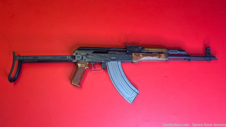 RARE Unicorn: Pre Ban Vector Arms Polish AKMS-47 7.62X39 Underfolder -img-1