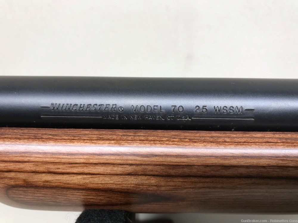 Used Winchester Model 70 Coyote Laminate 25 WSSM Blued .01 Start-img-6