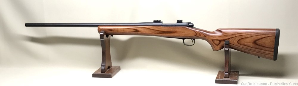 Used Winchester Model 70 Coyote Laminate 25 WSSM Blued .01 Start-img-1