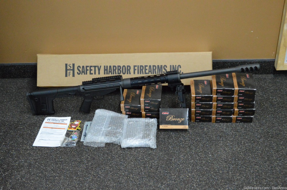 Safety Harbor SHTF 50 BMG Bolt Action Rifle Package 22" BL Upper & Lower -img-0