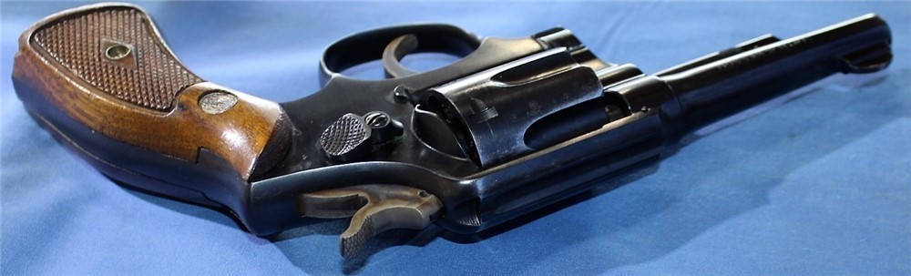 Smith & Wesson  Pre Model 10 Pinned Barrel Revolver G445-img-2