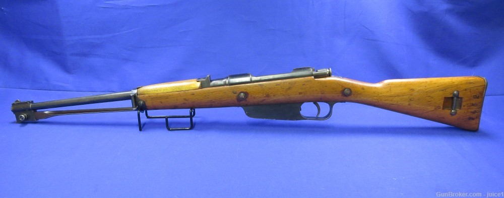 Italian Carcano Moschetto Rechambered 8mm Mauser Bolt Action Rifle-img-1