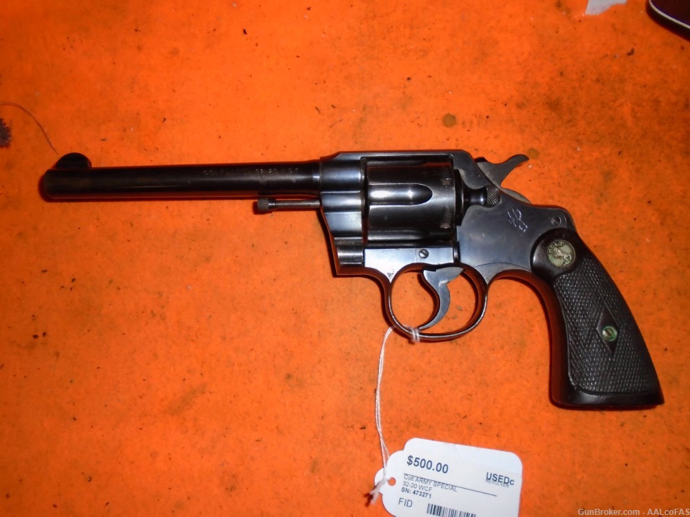 COLT ARMY SPECIAL .32-20 WCF MADE IN 1922-img-0