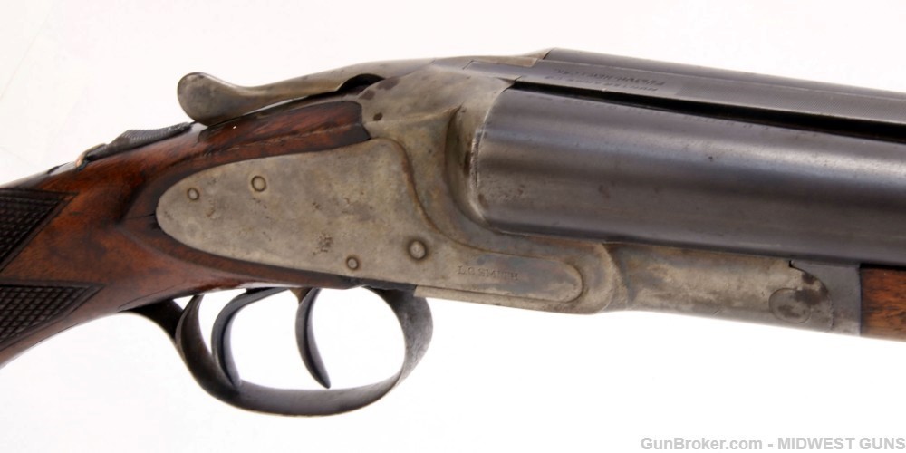 L.C. Smith Field Grade 12GA  Double Shotgun 1912-img-1
