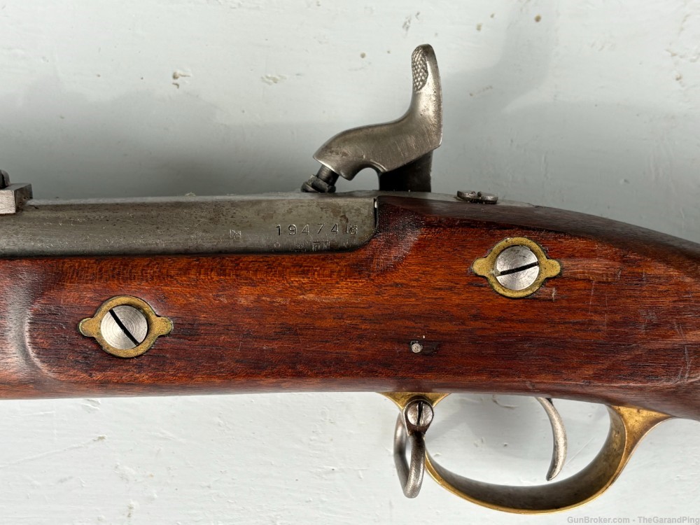 REPRODUCTION "DEFARBED" P53 ENFIELD RIFLE MUSKET-img-6