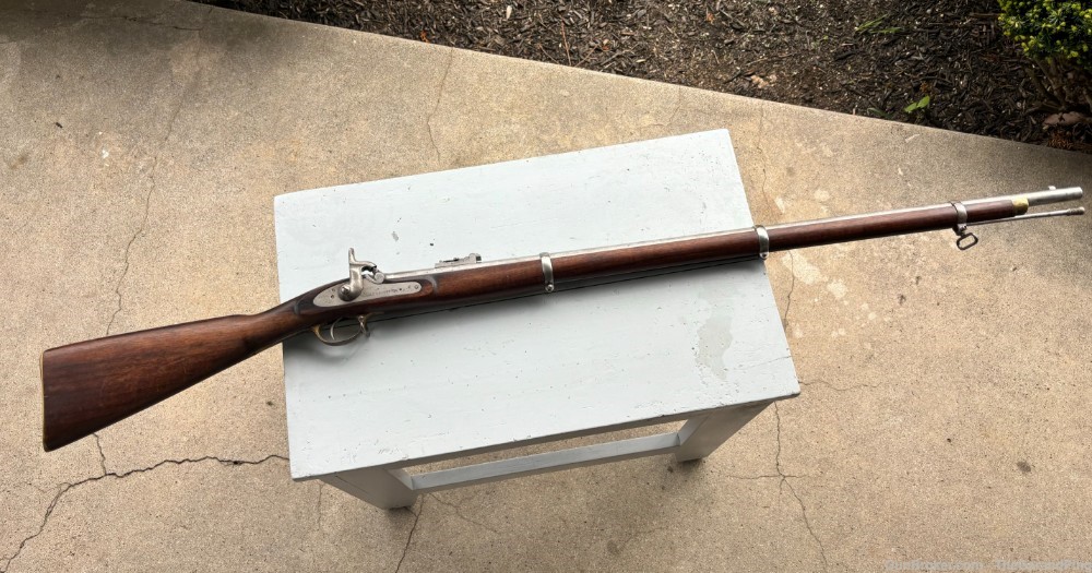 REPRODUCTION "DEFARBED" P53 ENFIELD RIFLE MUSKET-img-2