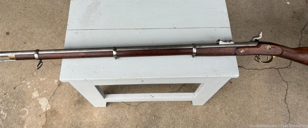 REPRODUCTION "DEFARBED" P53 ENFIELD RIFLE MUSKET-img-4