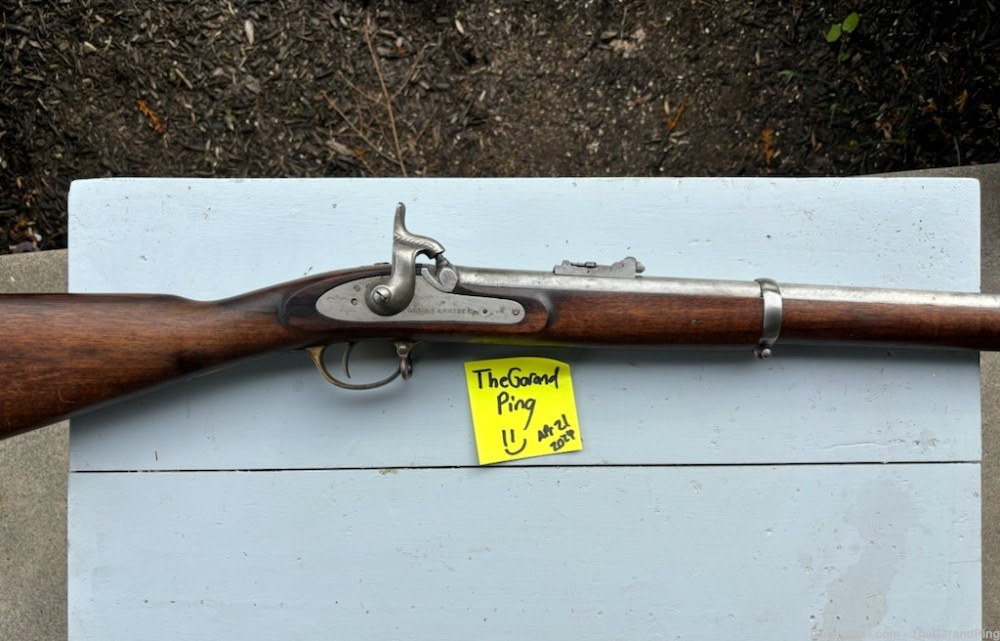REPRODUCTION "DEFARBED" P53 ENFIELD RIFLE MUSKET-img-1