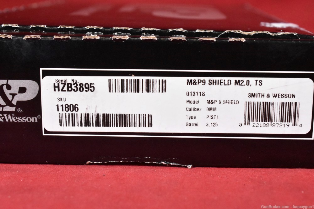 Smith & Wesson M&P9 Shield M2.0 9mm Thumb Safety Tritium-img-25