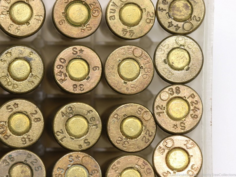 Danish 8MM Mauser Blank Ammunition Lot from German WW2 Cases-img-6