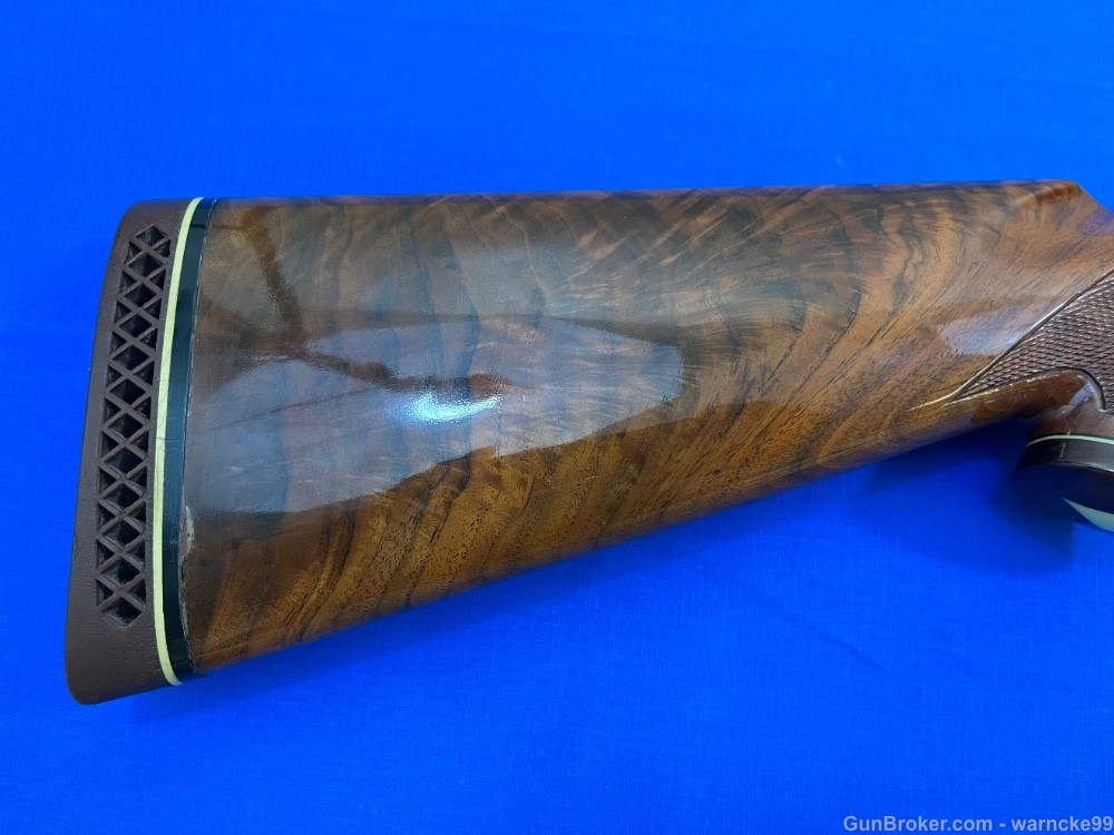 Excellent 1977 Field Grade Weatherby Regency O/U Engraved Shotgun, 12GA-img-4