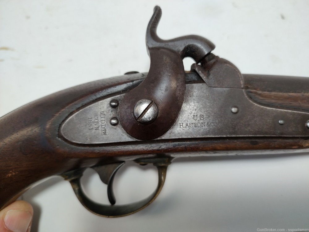 US H. Aston & Co 1851 .54 caliber Black Powder Pistol-img-6