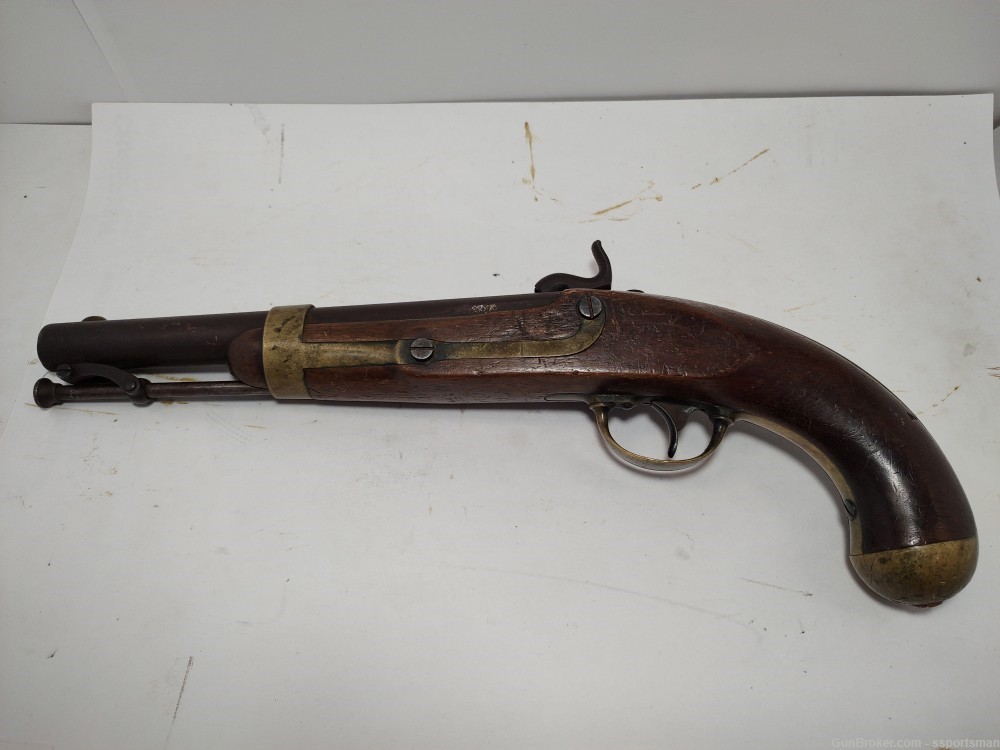 US H. Aston & Co 1851 .54 caliber Black Powder Pistol-img-0
