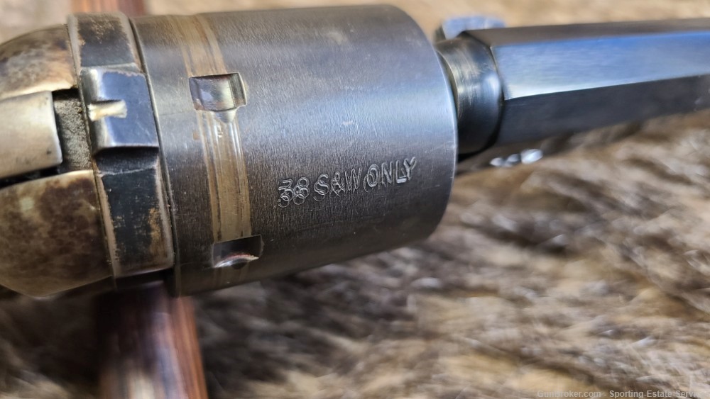 Dixie Gun Works .36 Navy - Cartridge Conversion to .38 S&W - 7 1/2" - 1988-img-9
