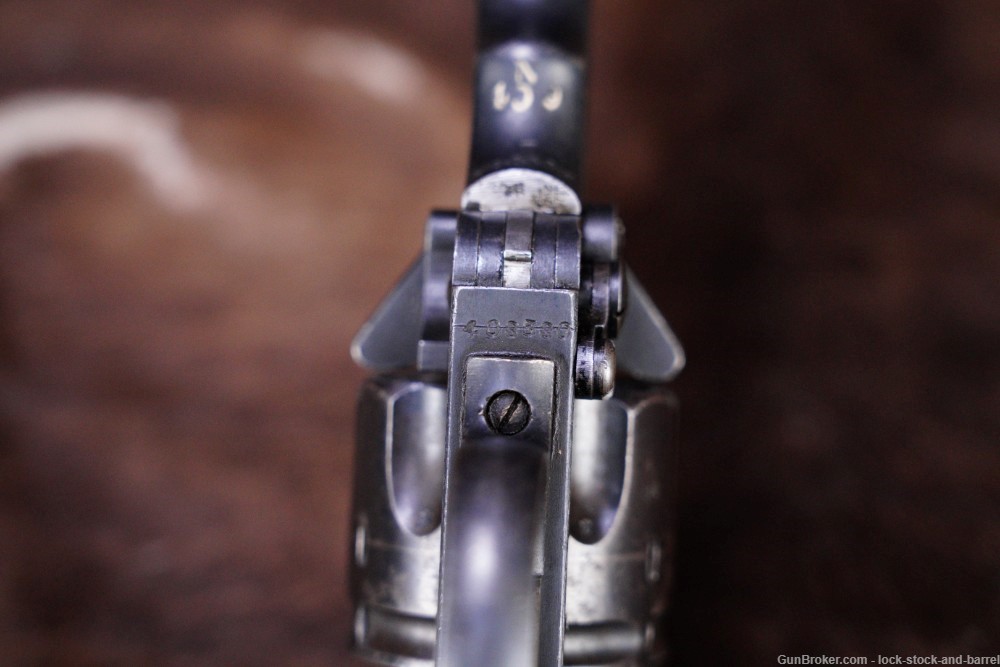 WWI Webley & Scott Mark VI 45 ACP 6" Single/Double-Action Revolver 1918 C&R-img-10