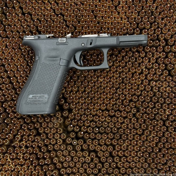 Glock G45 45 Complete Lower OEM Factory Receiver Frame 9mm Black No Reserve-img-0