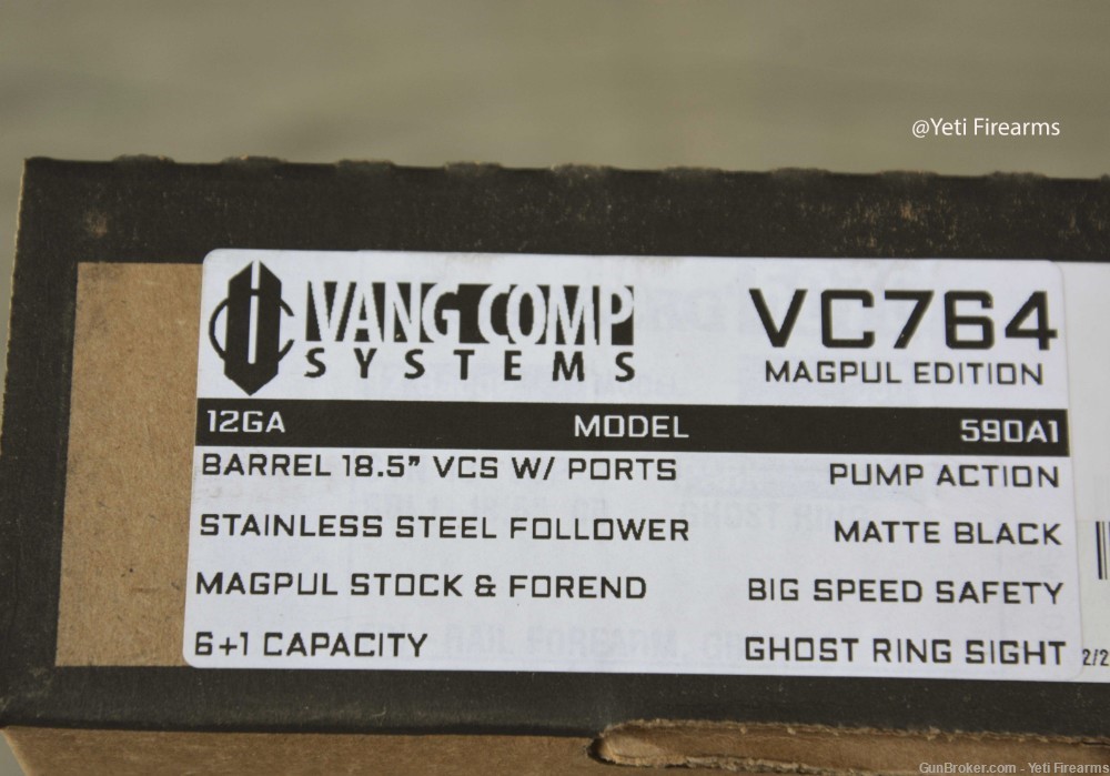 Vang Comp Mossberg 590A1 Magpul Edition 12 Gauge W/ Tritium Sight VC764-img-10