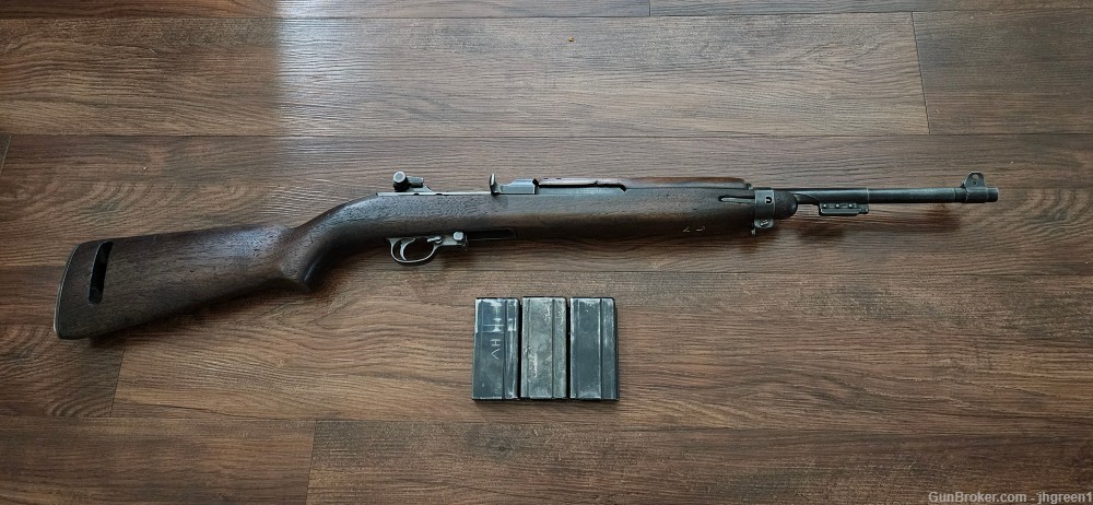 Inland Div M1 30 Carbine GM 6-44 1944 WWII C&R No Reserve -img-0