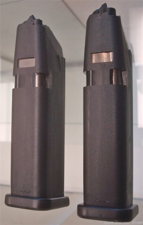 2 Glock Model 19 Drop Free 15 round 9 mm AUSTRIA magazine s 9mm-img-1