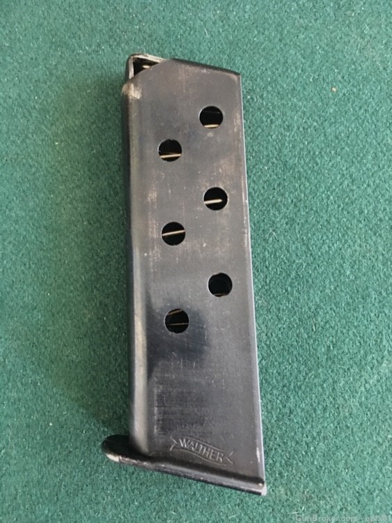 Walther PPK Early Banner Only 7.65mm / 32acp Magazine -img-0