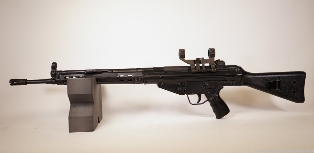 Heckler & Koch (H&K) HK91 A2, 10 mags, Claw Scope Mount, 1979 Mfg (Pre-Ban)-img-1