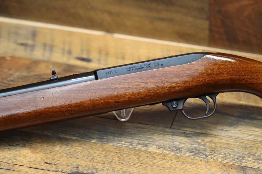 EARLY 1965 Ruger .44 Magnum Carbine Rifle 18" Semi-Auto Walnut Blued -img-14