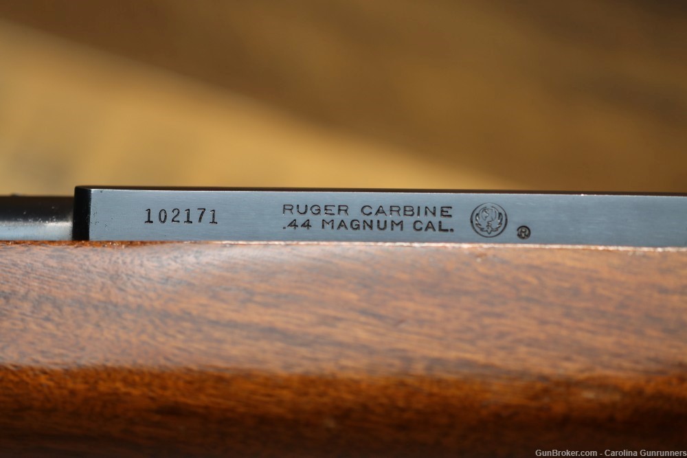 EARLY 1965 Ruger .44 Magnum Carbine Rifle 18" Semi-Auto Walnut Blued -img-12