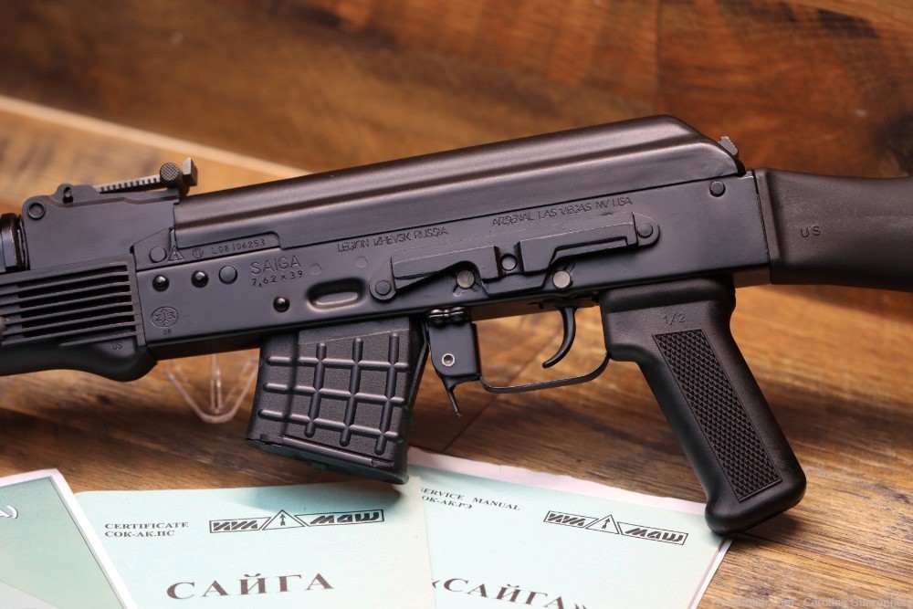 RARE NIB Izhmash Saiga Legend AK-47 7.62x39 Rifle Semi-Auto 16" Barrel -img-7