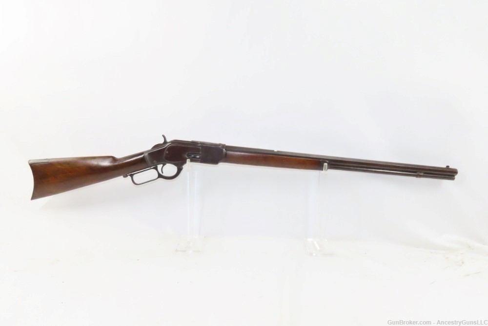 1890 Antique WINCHESTER M1873 .32-20 WCF Lever Action Rifle PISTOL CALIBER -img-15