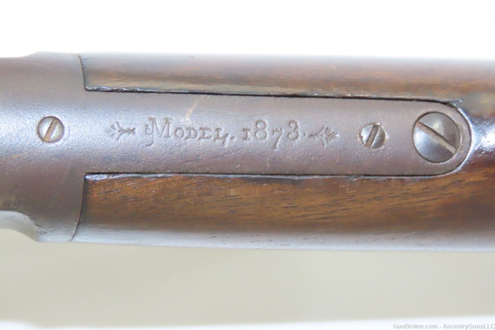 1890 Antique WINCHESTER M1873 .32-20 WCF Lever Action Rifle PISTOL CALIBER -img-11