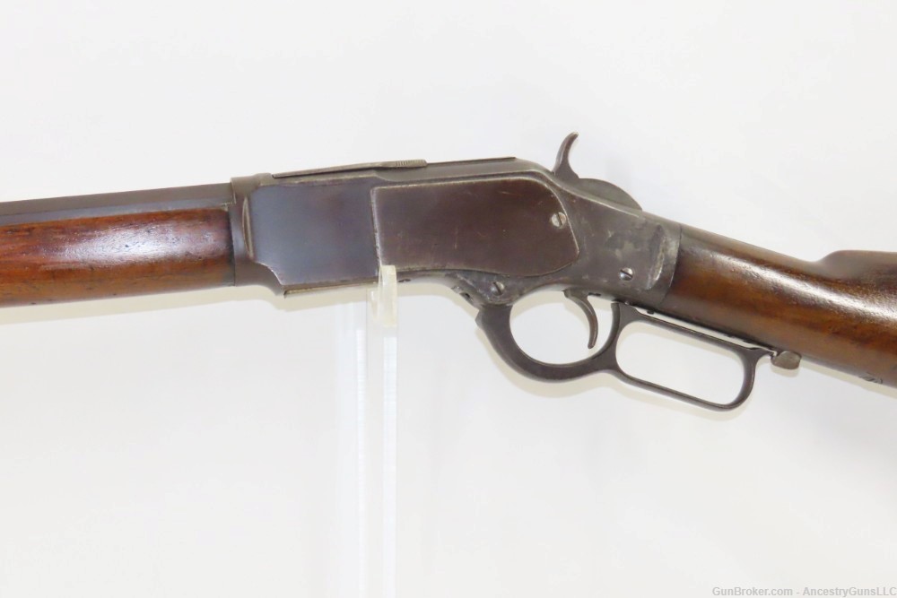 1890 Antique WINCHESTER M1873 .32-20 WCF Lever Action Rifle PISTOL CALIBER -img-3