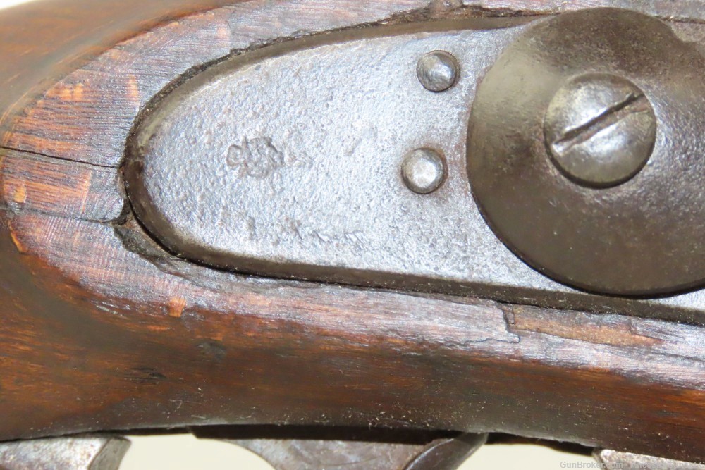 1860 Dated CIVIL WAR Antique AUSTRIAN Lorenz M1854 .54 Musket BAYONET-img-7