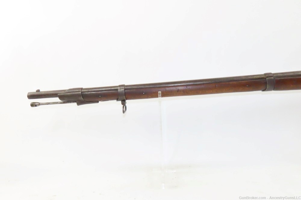 1860 Dated CIVIL WAR Antique AUSTRIAN Lorenz M1854 .54 Musket BAYONET-img-17