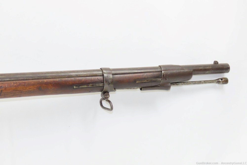 1860 Dated CIVIL WAR Antique AUSTRIAN Lorenz M1854 .54 Musket BAYONET-img-5