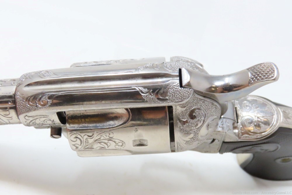 1907 COLT Single Action Army Revolver PEACEMAKER .38-40 WCF C&R ENGRAVED-img-7