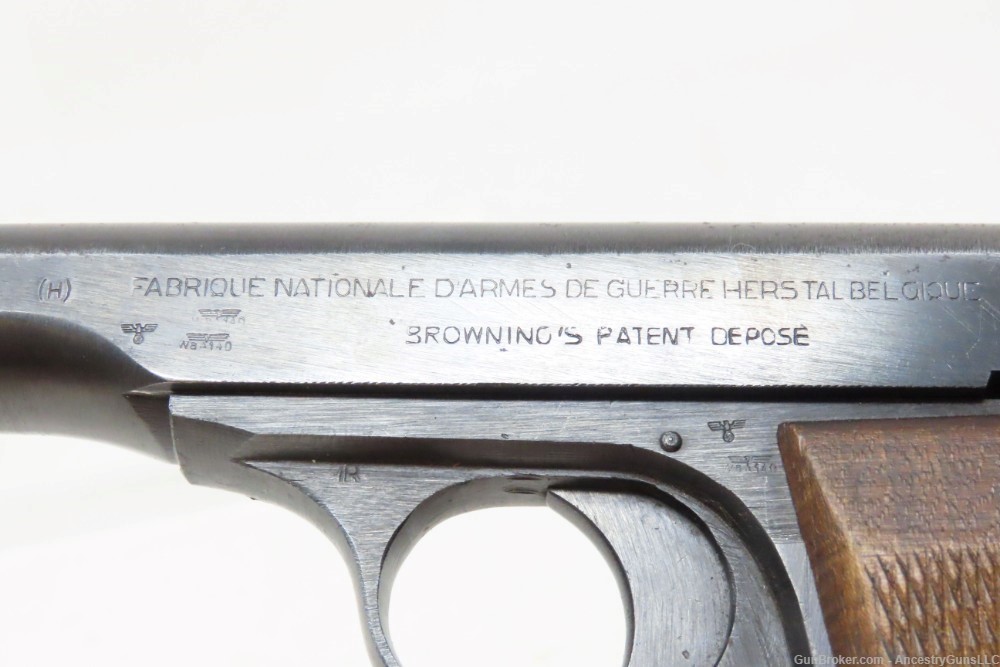 OCCUPATION Marked FABRIQUE NATIONALE Model 1922 7.65mm BELGIAN C&R Pistol  -img-9