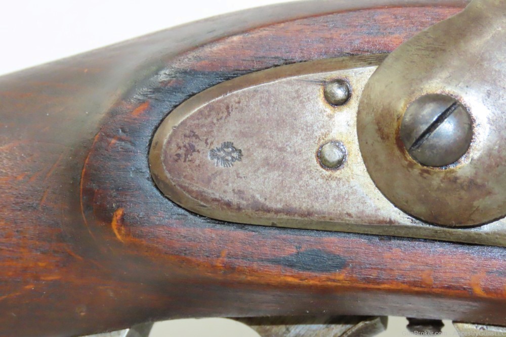 CIVIL WAR Era Antique AUSTRIAN Lorenz M1854 FLINTLOCK CONVERSION Musket    -img-6