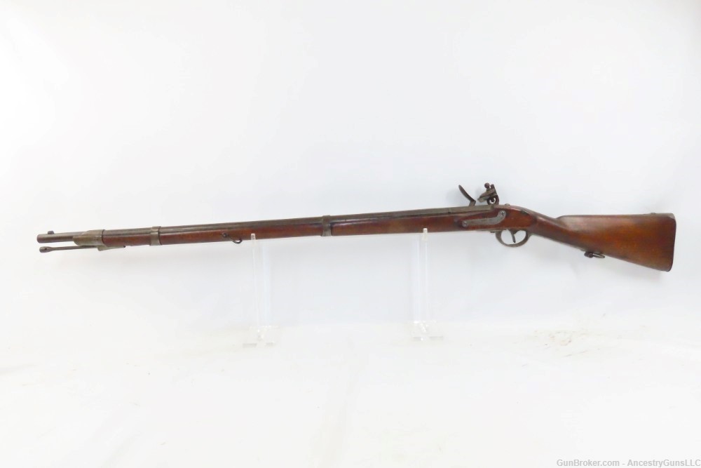 CIVIL WAR Era Antique AUSTRIAN Lorenz M1854 FLINTLOCK CONVERSION Musket    -img-13
