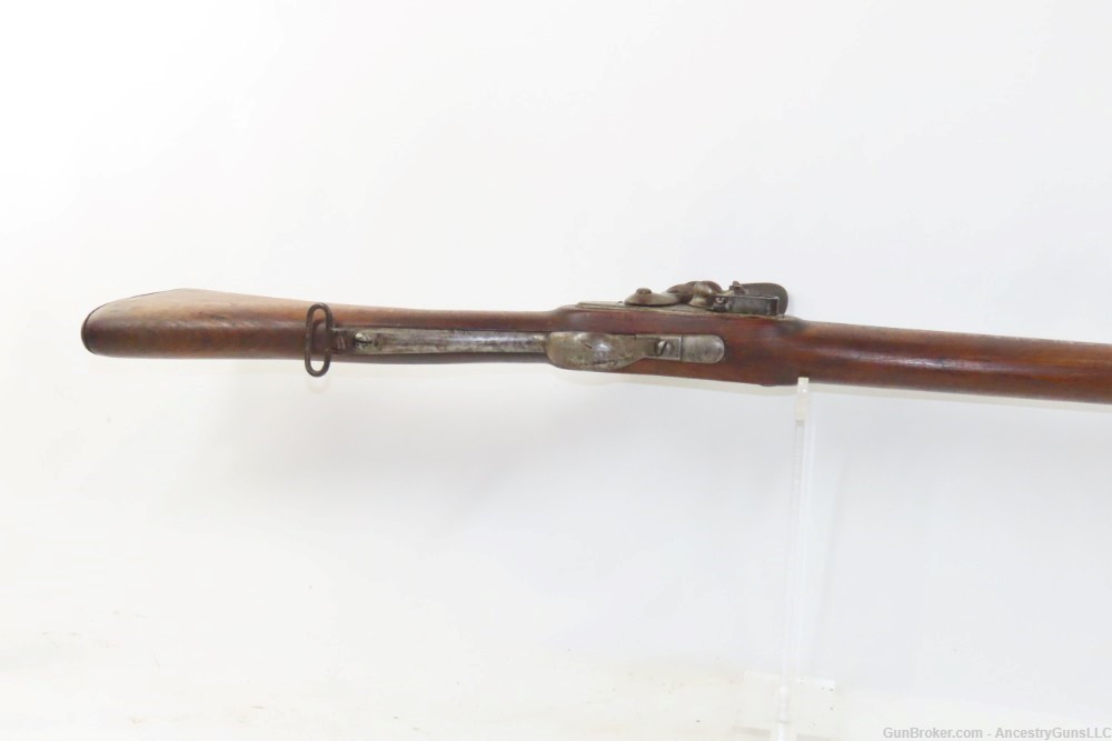 CIVIL WAR Era Antique AUSTRIAN Lorenz M1854 FLINTLOCK CONVERSION Musket    -img-7