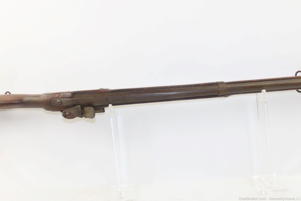 CIVIL WAR Era Antique AUSTRIAN Lorenz M1854 FLINTLOCK CONVERSION Musket    -img-11