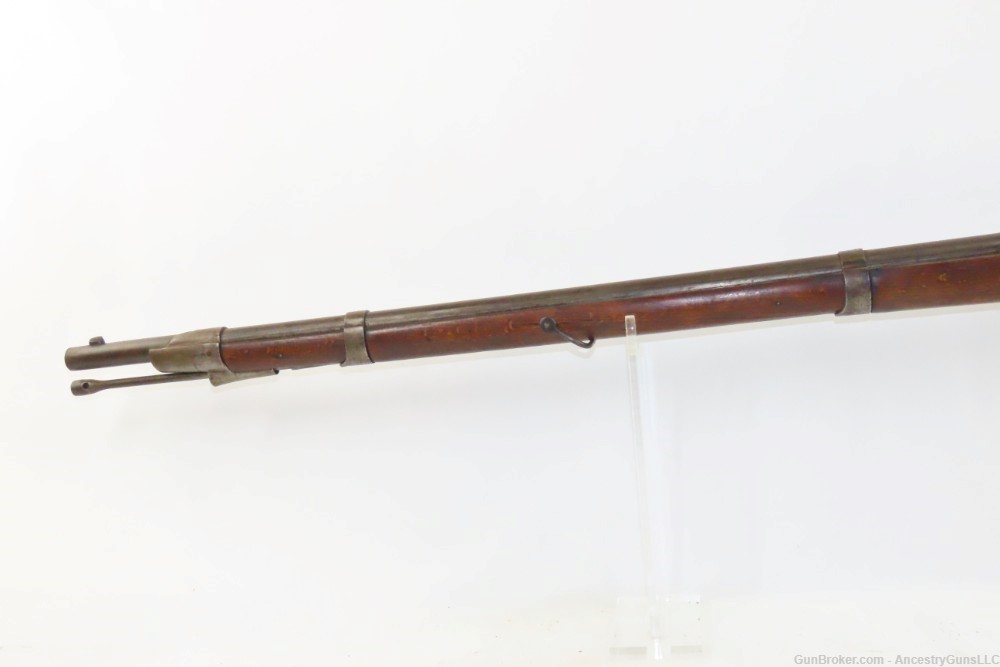 CIVIL WAR Era Antique AUSTRIAN Lorenz M1854 FLINTLOCK CONVERSION Musket    -img-16
